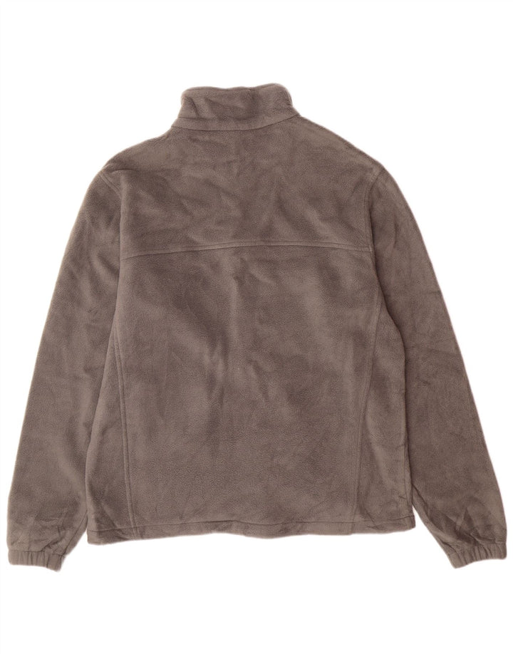 Мужская флисовая куртка COLUMBIA UK 40, большой серый полиэстер