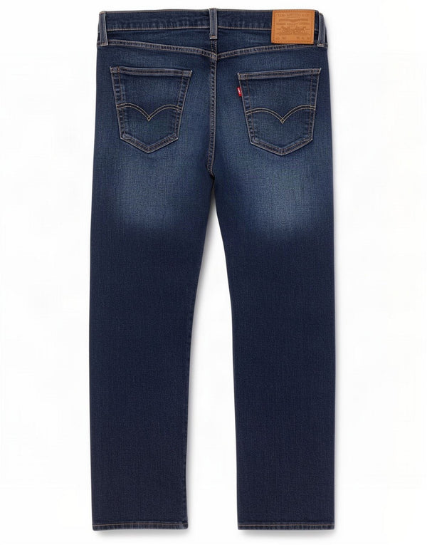 Levi's Мужские зауженные джинсы 502 W34 L27, синий хлопок