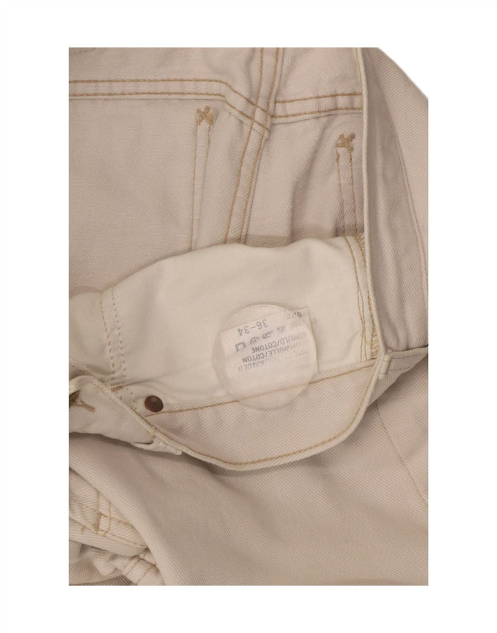 Мужские прямые джинсы LEE W36 L29, бежевый хлопок