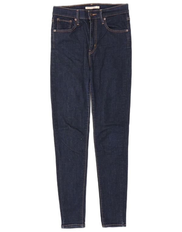 Женские джинсы суперскинни Levi's Mile High W28 L30, темно-синий, хлопок