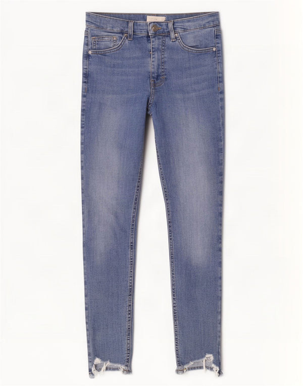 Женские джинсы скинни Topshop Jamie W26 L26, синий полиэстер