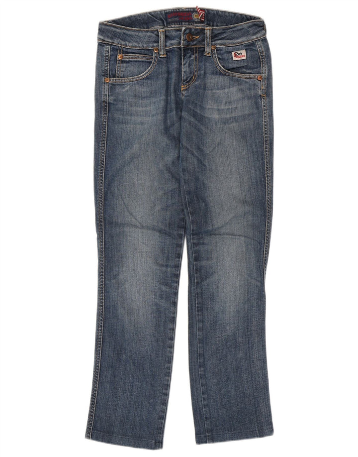 Женские прямые джинсы Roy Rogers W27 L29, синие, хлопок