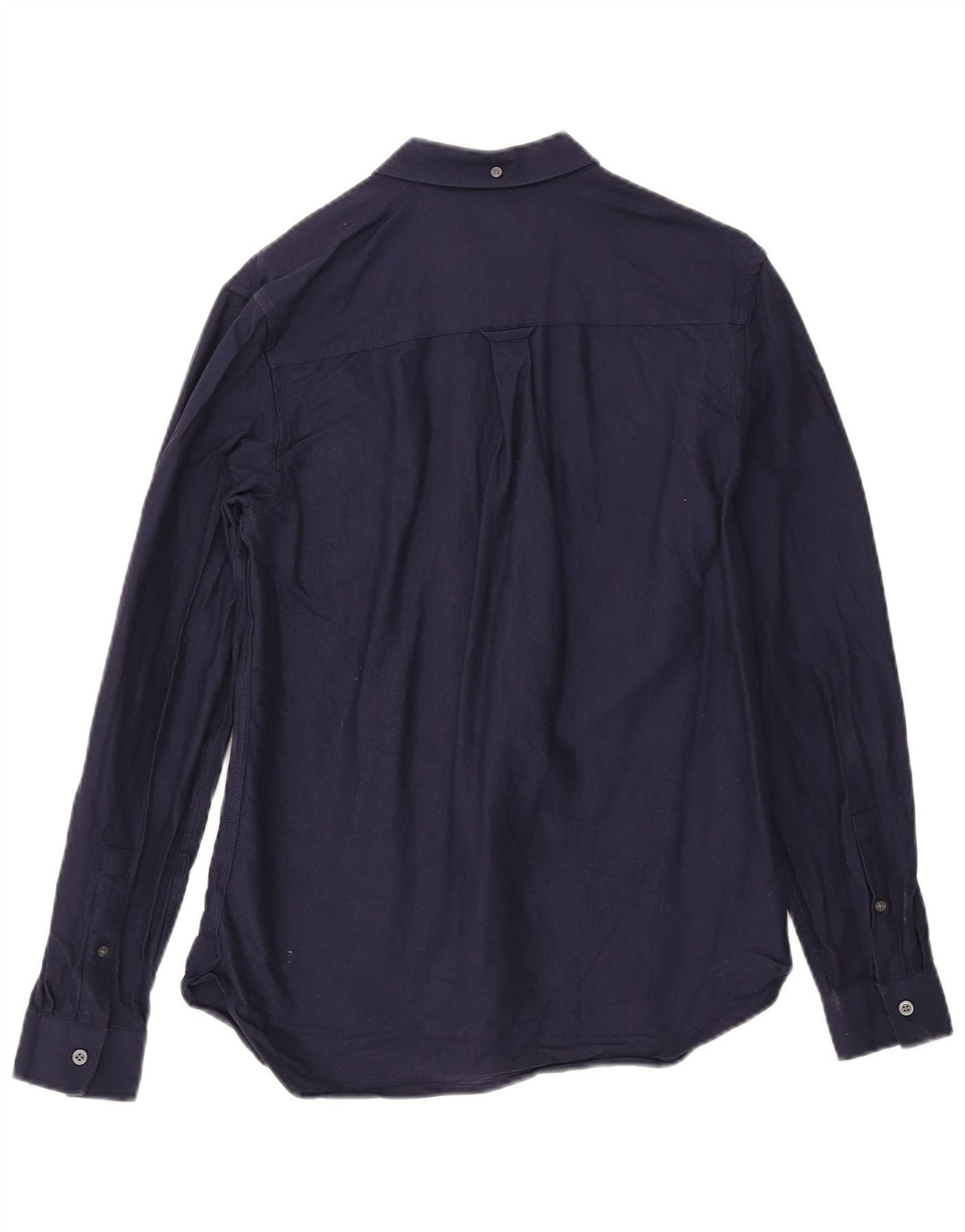 Мужская рубашка Lyle & Scott, маленькая, темно-синяя, хлопковая