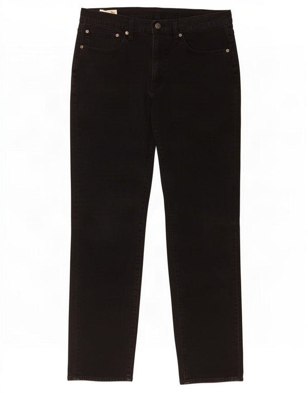 Мужские джинсы Levi's 511 Slim W34 L34, черный хлопок