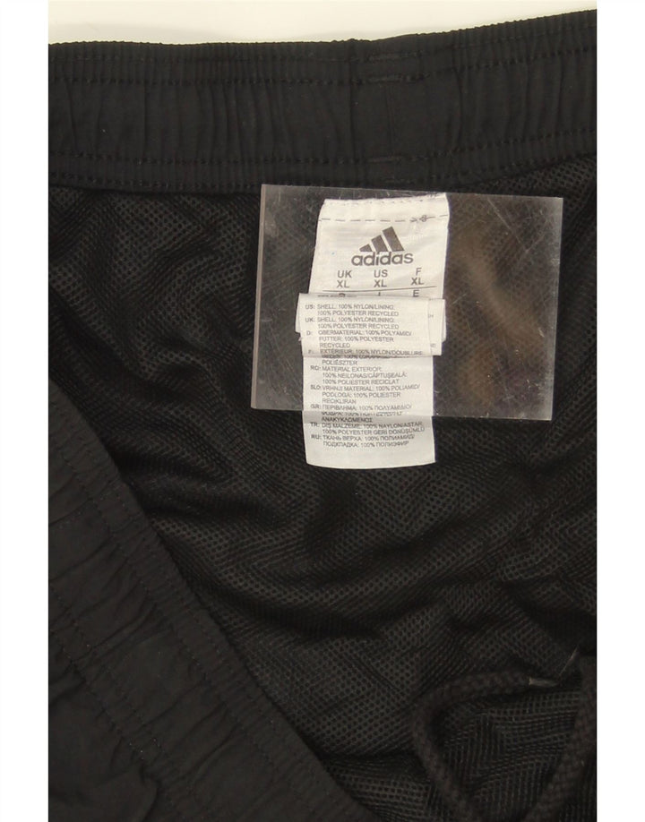 ADIDAS Mens Sport Shorts XL  Black Nylon Vintage Adidas and Second-Hand Adidas from Messina Hembry 