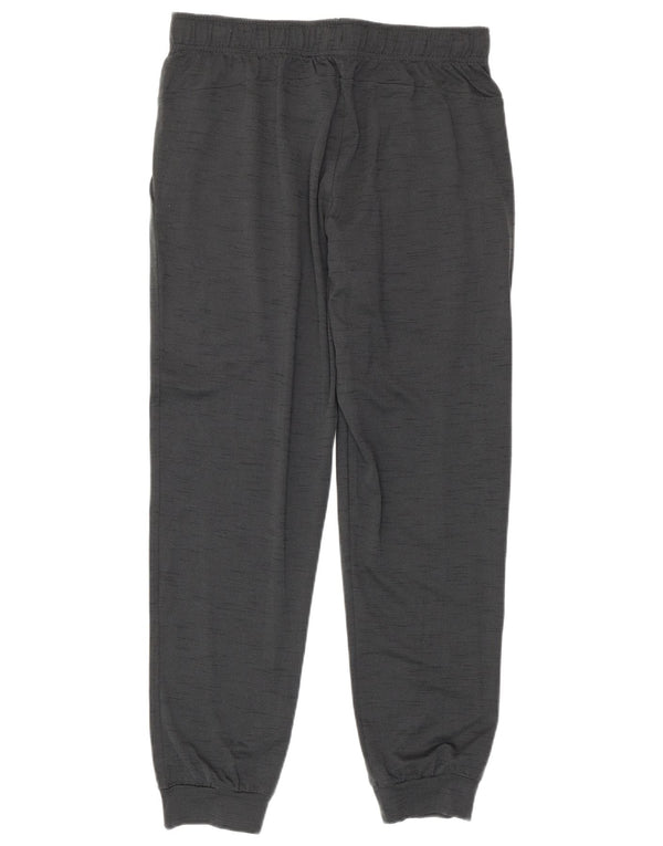 Мужские спортивные брюки Nike Dri Fit, джоггеры, большой серый полиэстер с крапинками