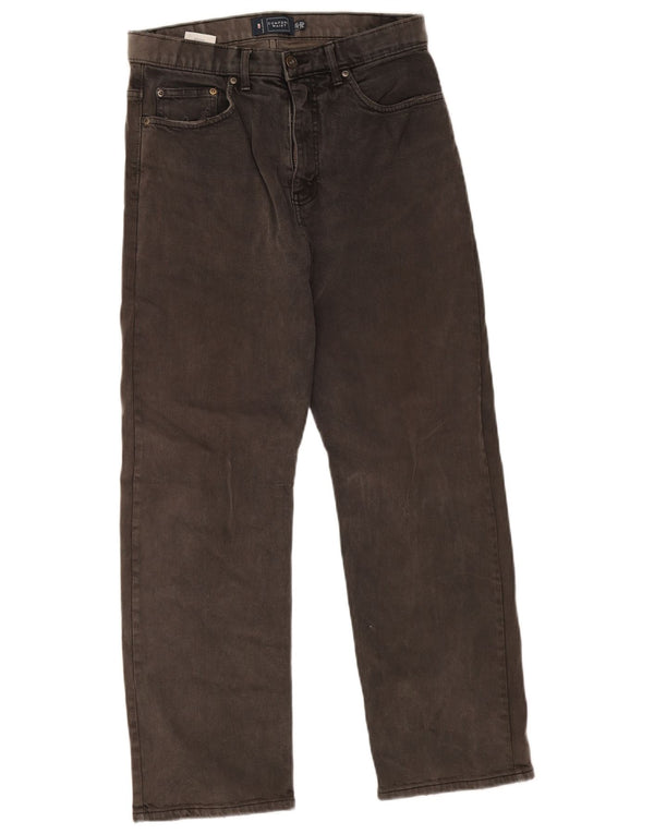 Мужские прямые джинсы Marks & Spencer Blue Harbour W32 L29, серый хлопок