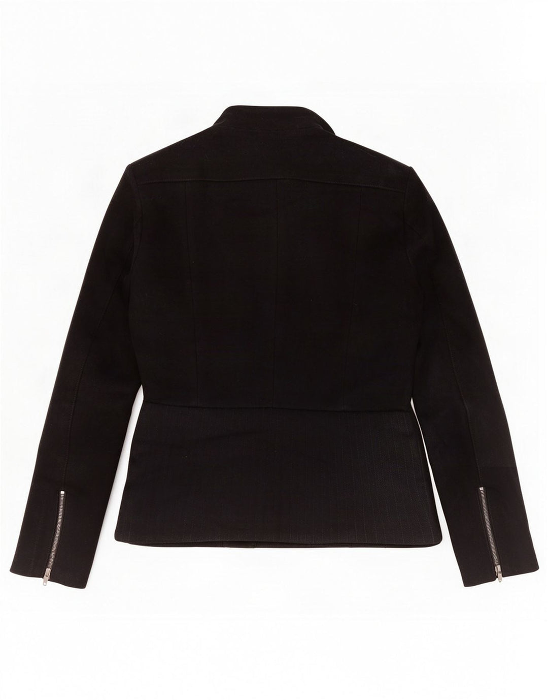 Женская косуха Reiss UK 10, маленькая, черная, шерсть