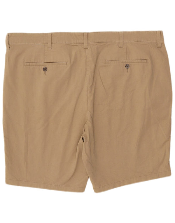 Мужские шорты чинос Marks & Spencer W44 2XL бежевые, хлопок