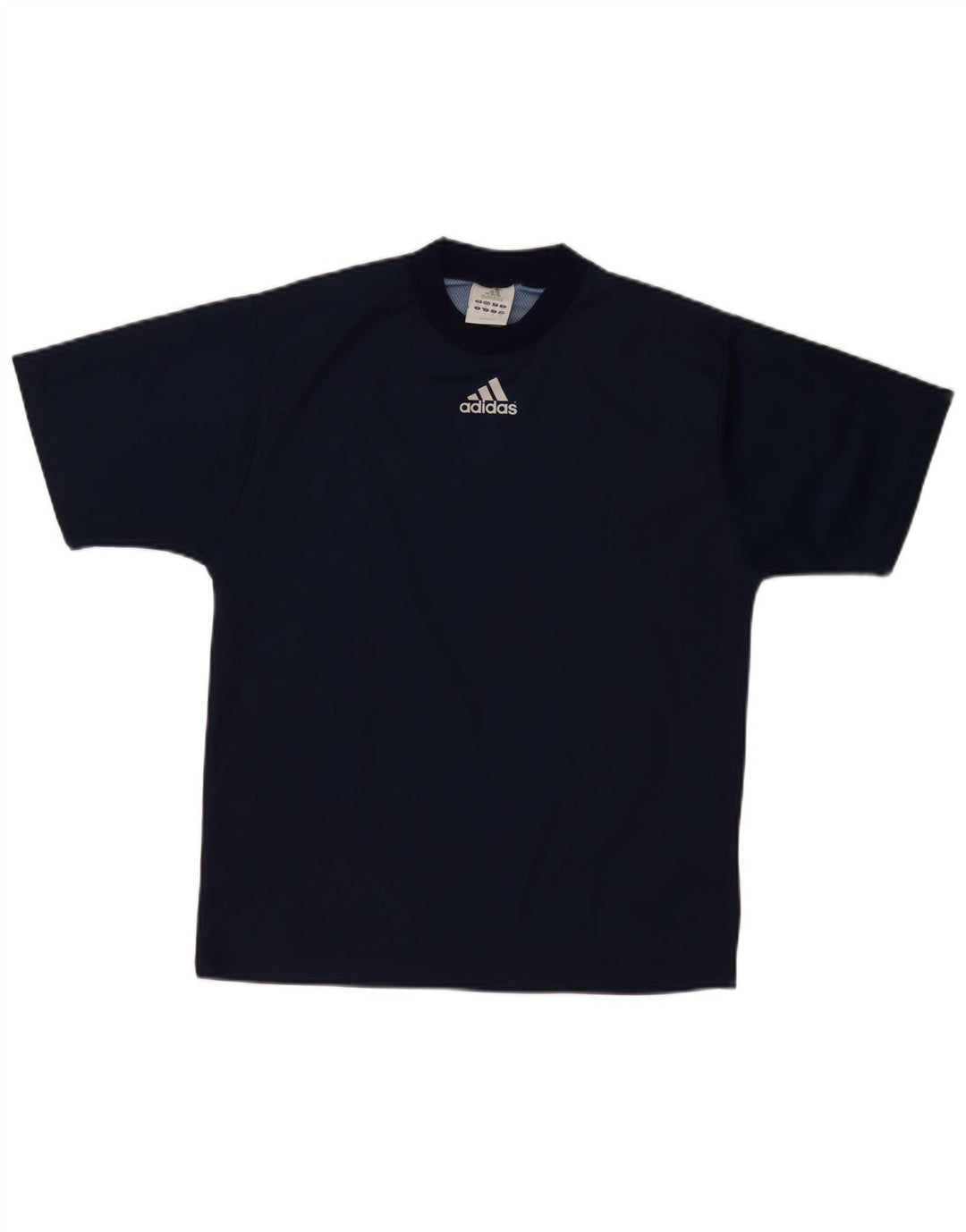 Adidas Мужская футболка с рисунком Top Small Темно-синий полиэстер