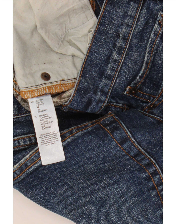 Женские джинсы скинни Gap W30 L30, синие, хлопок