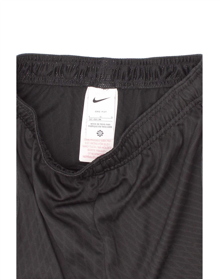 Спортивные шорты Nike Dri Fit для мальчиков 12–13 лет, большой черный полиэстер в клетку