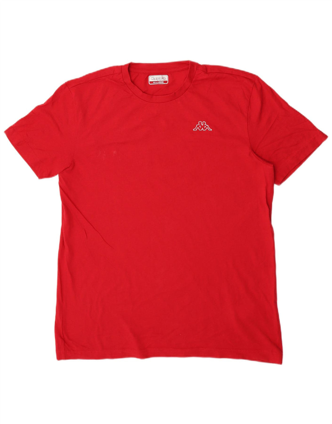 Kappa Мужская футболка Top 2XL Красный Хлопок