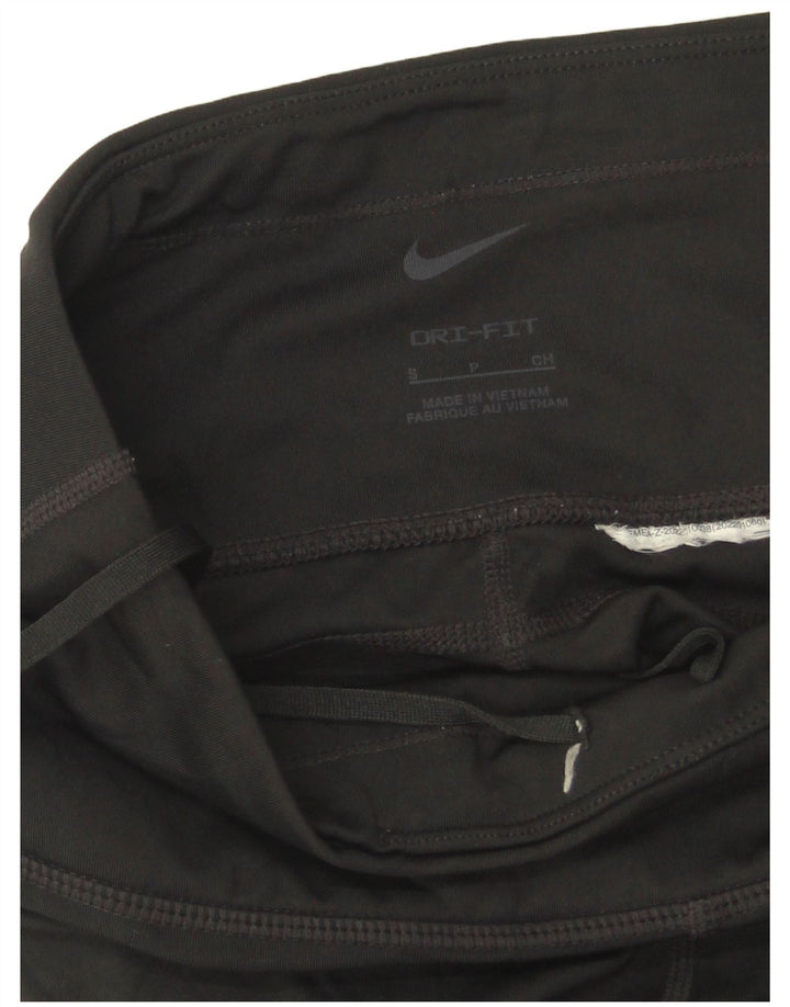 Женские леггинсы Nike UK 10, маленькие черные