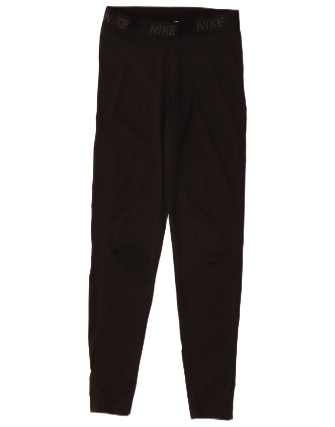 Женские леггинсы с рисунком Nike Dri Fit UK 10, маленькие черные, полиэстер