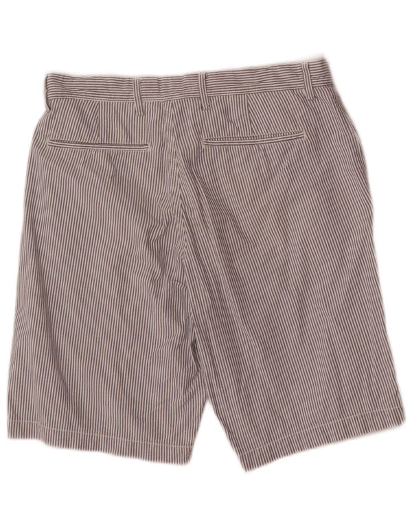 Мужские шорты чинос Gap W29, маленькие хлопковые белые полоски