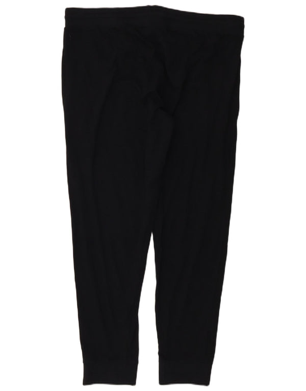 FRENCH CONNECTION Женский спортивный костюм Брюки-джоггеры UK 18 XL Черный хлопок