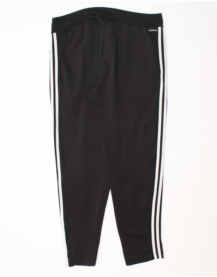 Женские спортивные брюки Adidas Aeroready UK 12/14, средний черный полиэстер