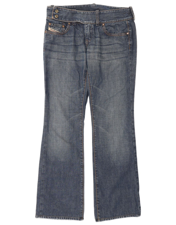 Женские джинсы Diesel Bootcut W27 L30 синие, хлопок