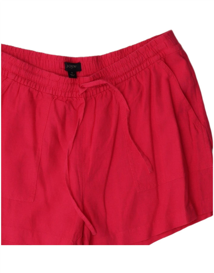 Женские шорты чинос J. Crew, маленькие, розовые, льняные, W27