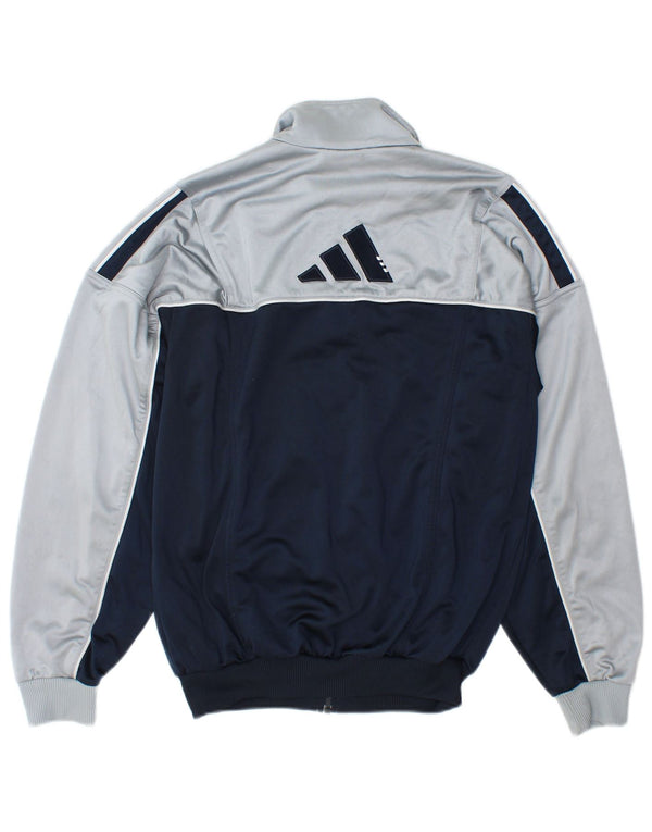 Мужской спортивный костюм Adidas Top Jacket UK 32/34 XS Синий Полиэстер с цветными блоками