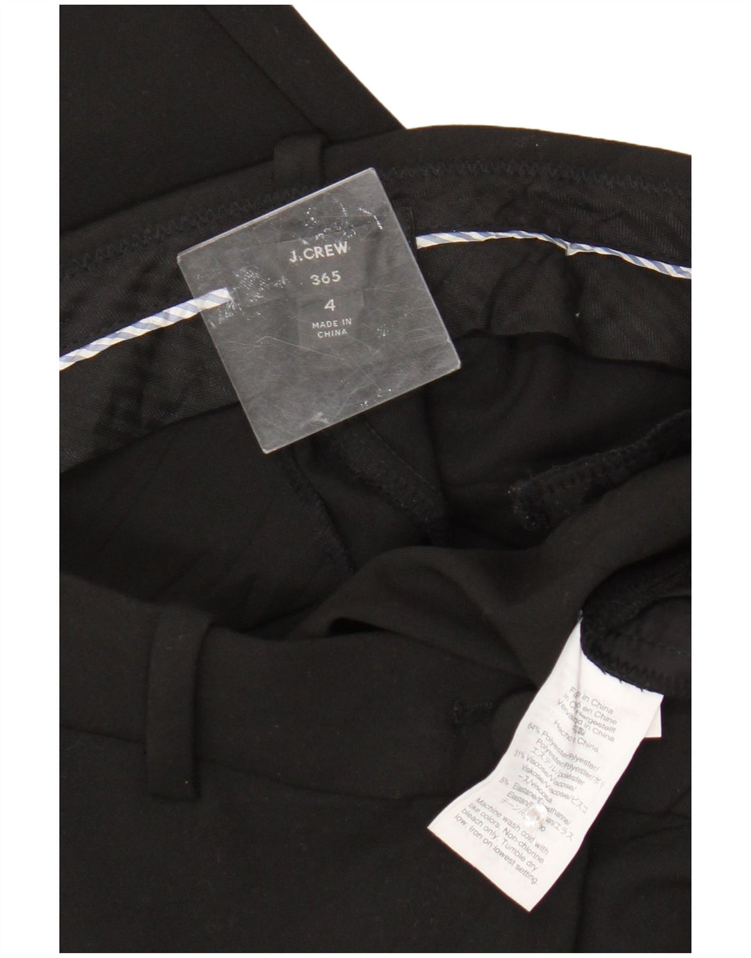 Женские прямые брюки чинос J. Crew 365, размер США 4, маленький W28 L30, черные