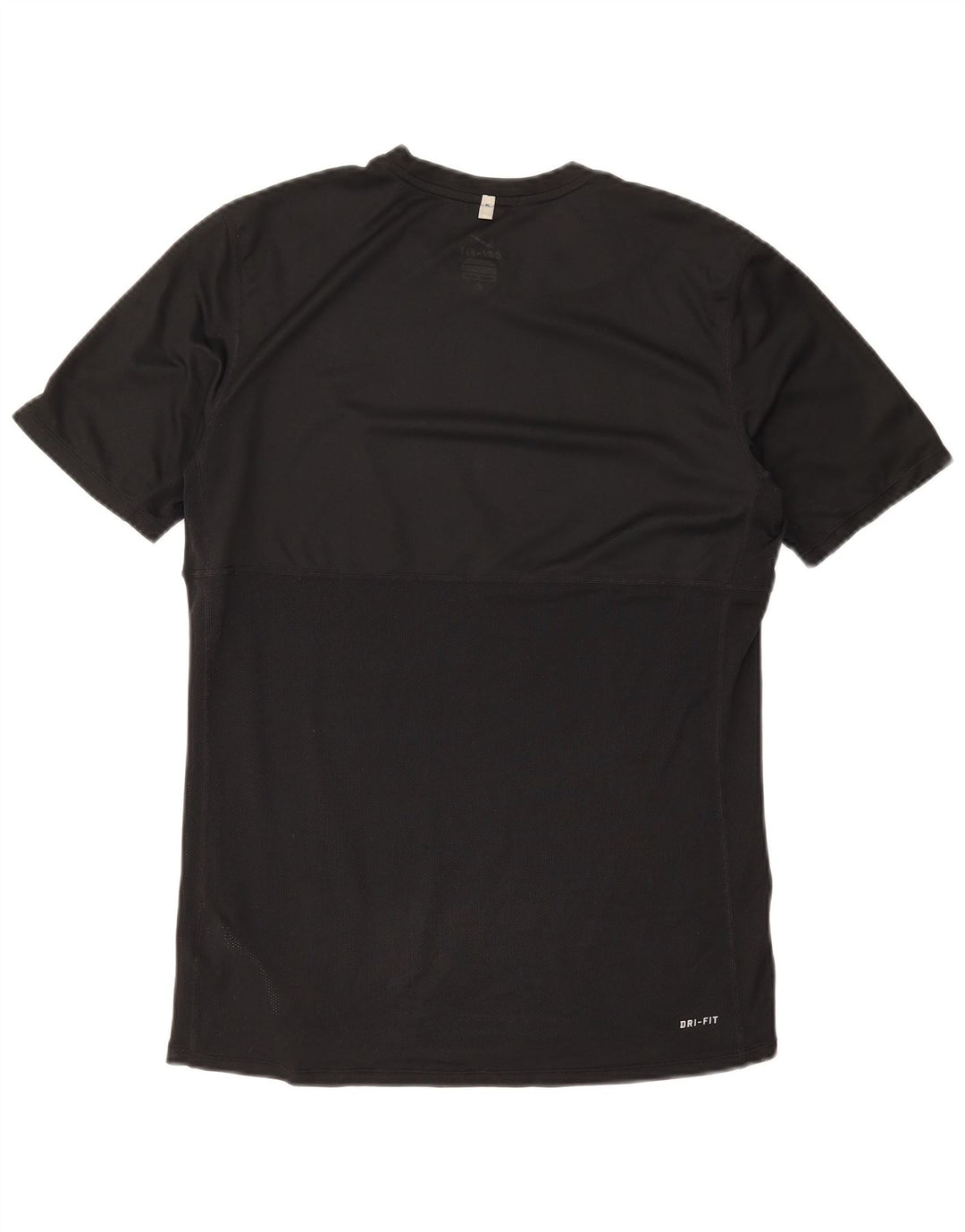 Мужская футболка Nike Dri Fit Top Medium Black, полиэстер, спортивная