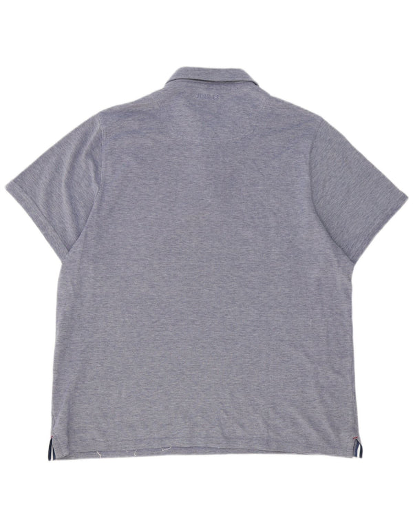 Мужская рубашка поло Joules Slim Fit 2XL темно-синяя, хлопок