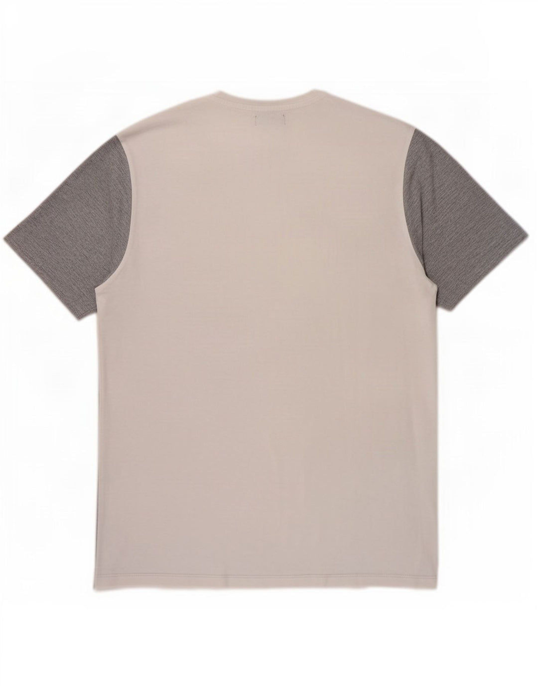 Мужская футболка Zara Top XL серая с цветными блоками