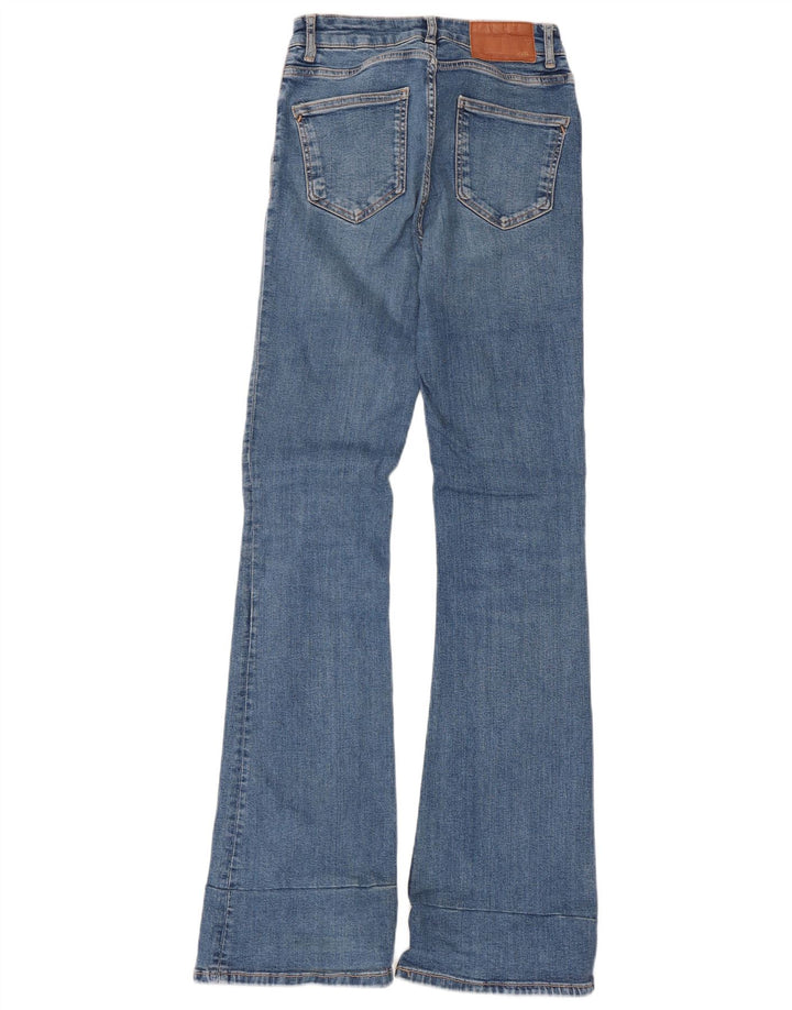 Женские расклешенные джинсы Zara EU 38 Small W28 L33 Синие