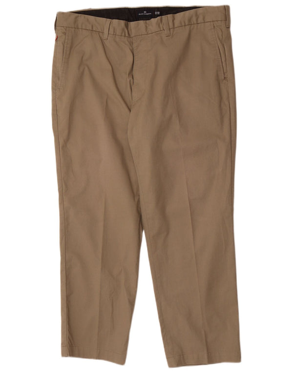 Мужские прямые брюки чинос Marks & Spencer Blue Harbour W40 L29 хаки
