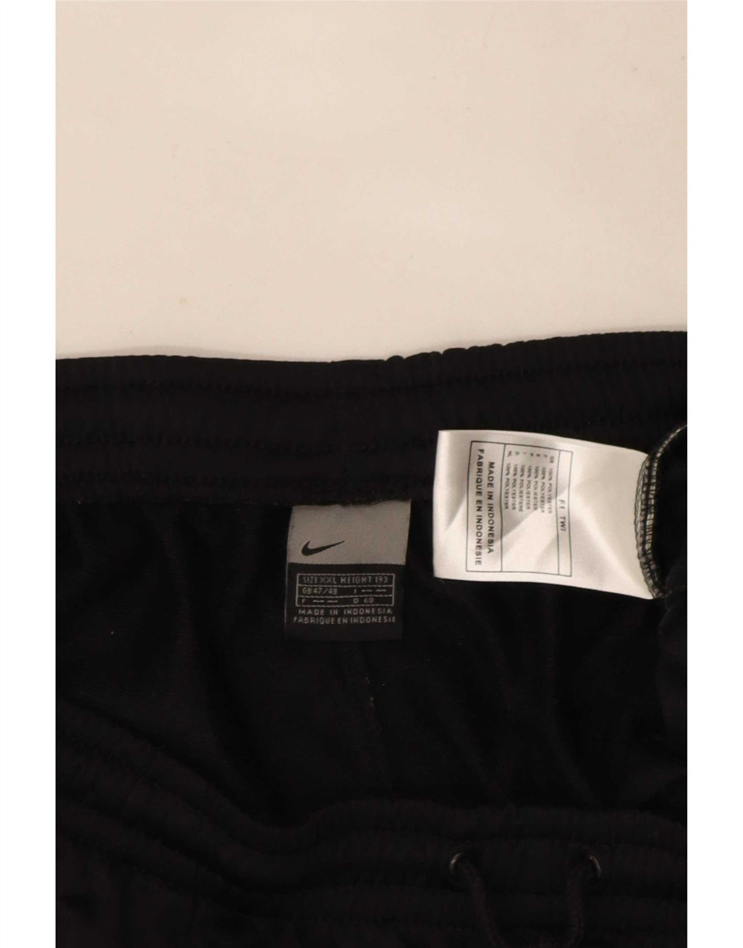 Мужские спортивные брюки Nike UK 47/48 2XL, черный полиэстер
