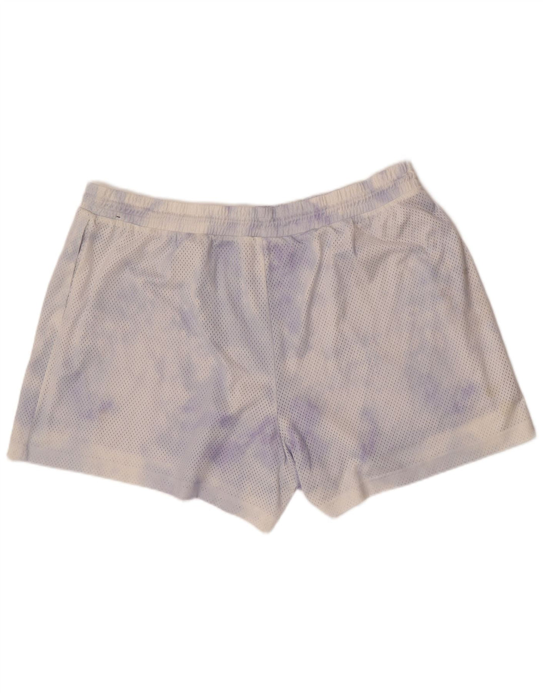 Женские спортивные шорты Nike UK 20 2XL, полиэстер белого цвета тай-дай