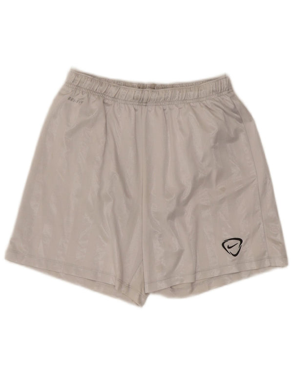 Nike Mens Dri Fit Sport Shorts Medium White Striped Polyester