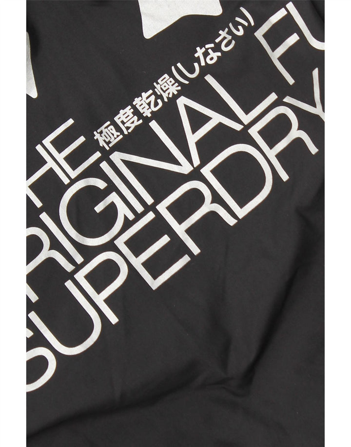 Женская утепленная куртка с капюшоном Superdry UK 14, средний бордовый нейлон