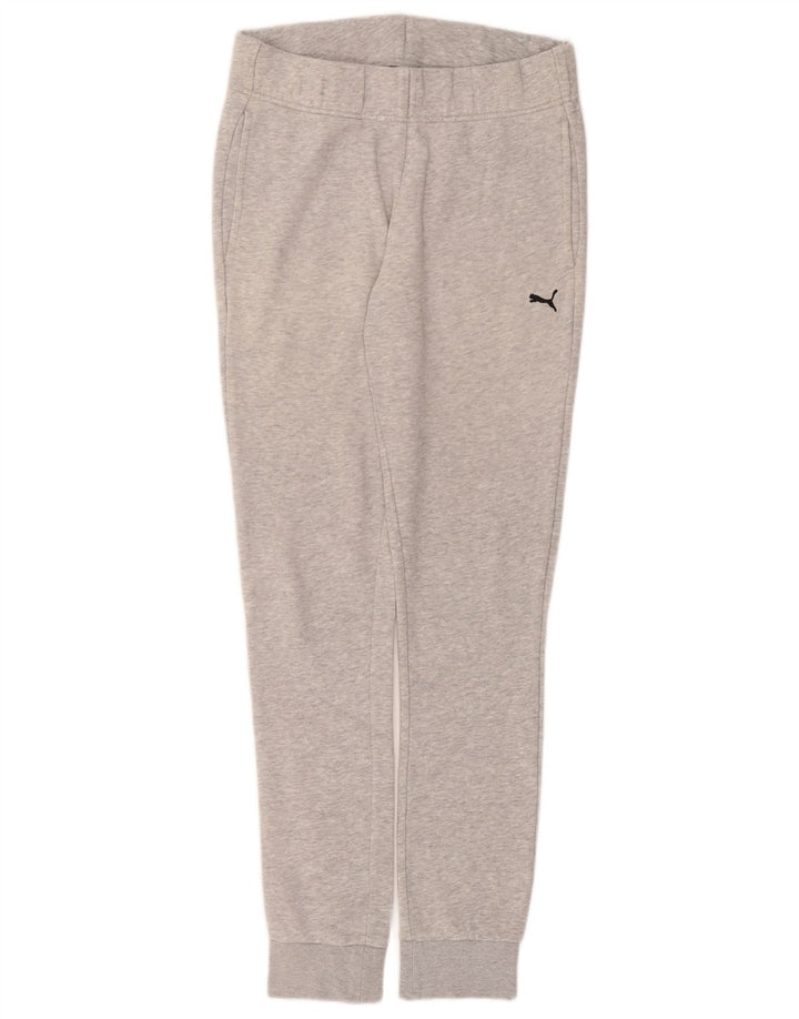 Женские спортивные брюки PUMA Joggers UK 10, маленькие серые, полиэстер