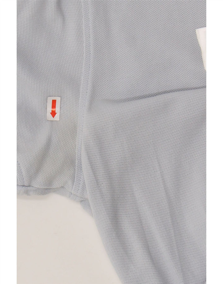 TOMMY HILFIGER Мужская рубашка-поло приталенного кроя, маленький синий хлопок