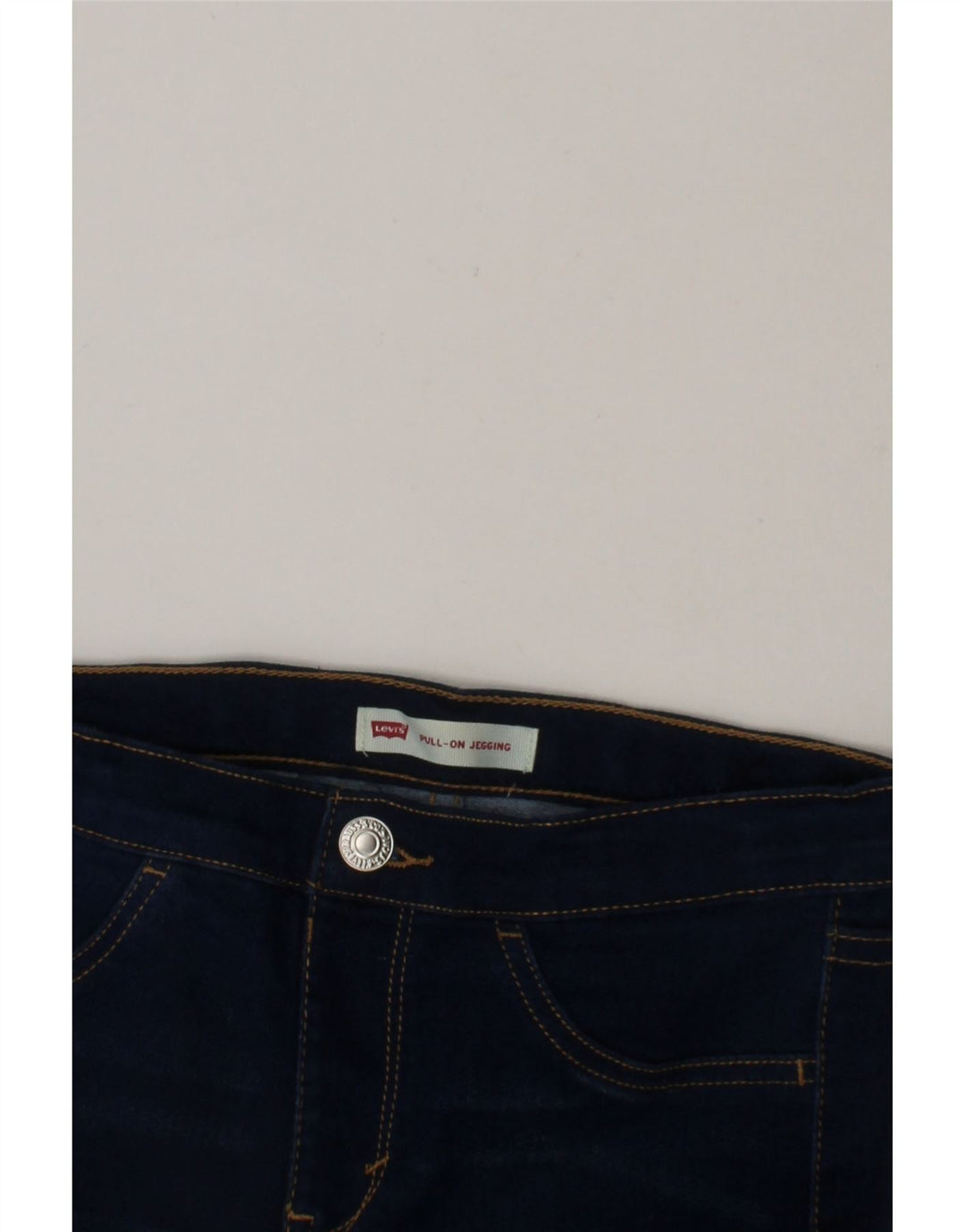 LEVI'S Girls Jegging Jeans 9-10 Years Navy Blue Cotton Vintage Levi's and Second-Hand Levi's from Messina Hembry 