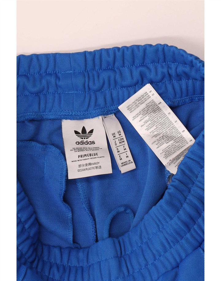 Мужские спортивные брюки Adidas из хлопка среднего синего цвета