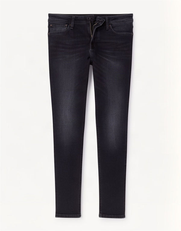 Мужские джинсы скинни Jack & Jones W32 L32 темно-синие, хлопок