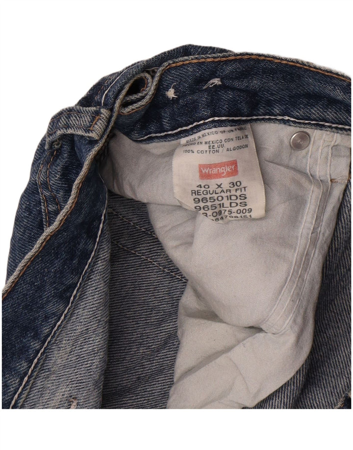 Женские джинсовые шорты Wrangler стандартного кроя W40 2XL, синие, хлопок