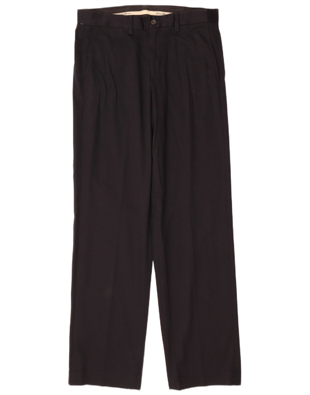 EDDIE BAUER Мужские прямые брюки чинос W32 L34, черный хлопок