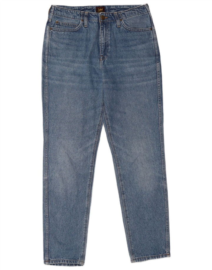 Женские зауженные джинсы LEE Mom W28 L31, синий хлопок