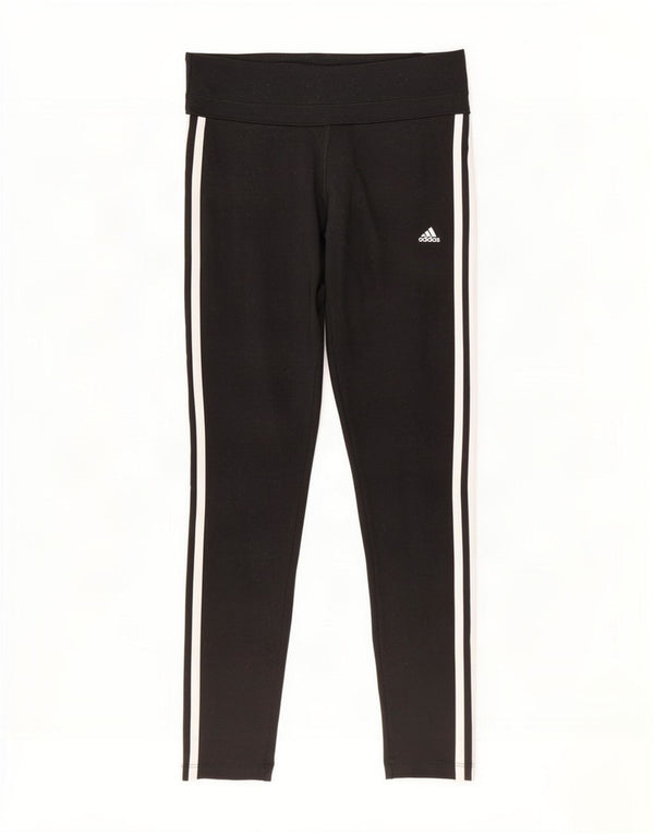 Adidas Womens Climalite Leggings UK 4/6 XS Black Polyester