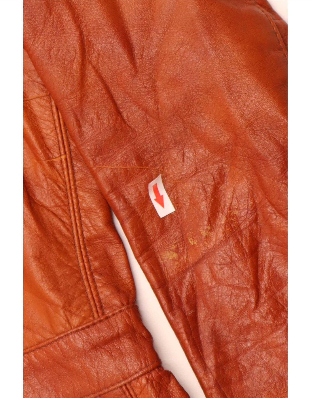 Винтажные мужские кроссовки UK 34 XS из коричневой кожи