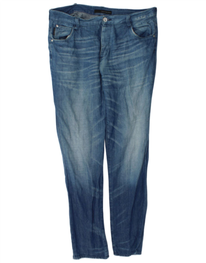 Мужские джинсы Calvin Klein Regular Slim W38 L34 синие