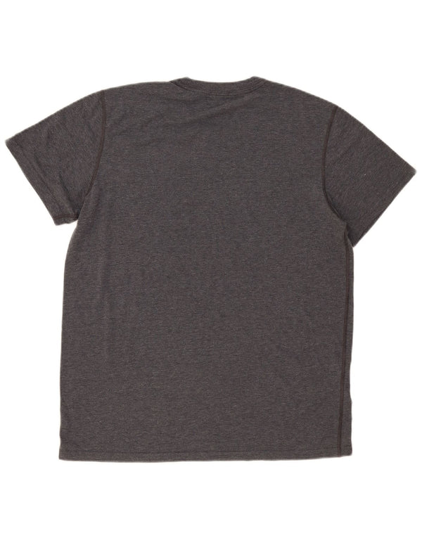 Мужская футболка Adidas Top Large Grey в крапинку