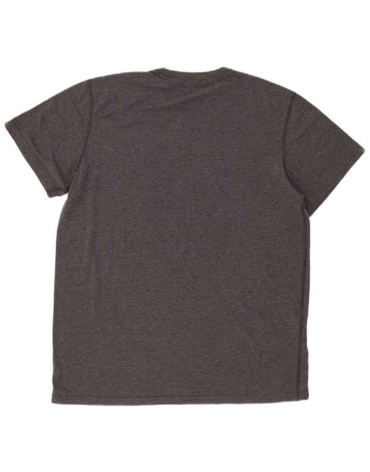 Мужская футболка Adidas Top Large Grey в крапинку