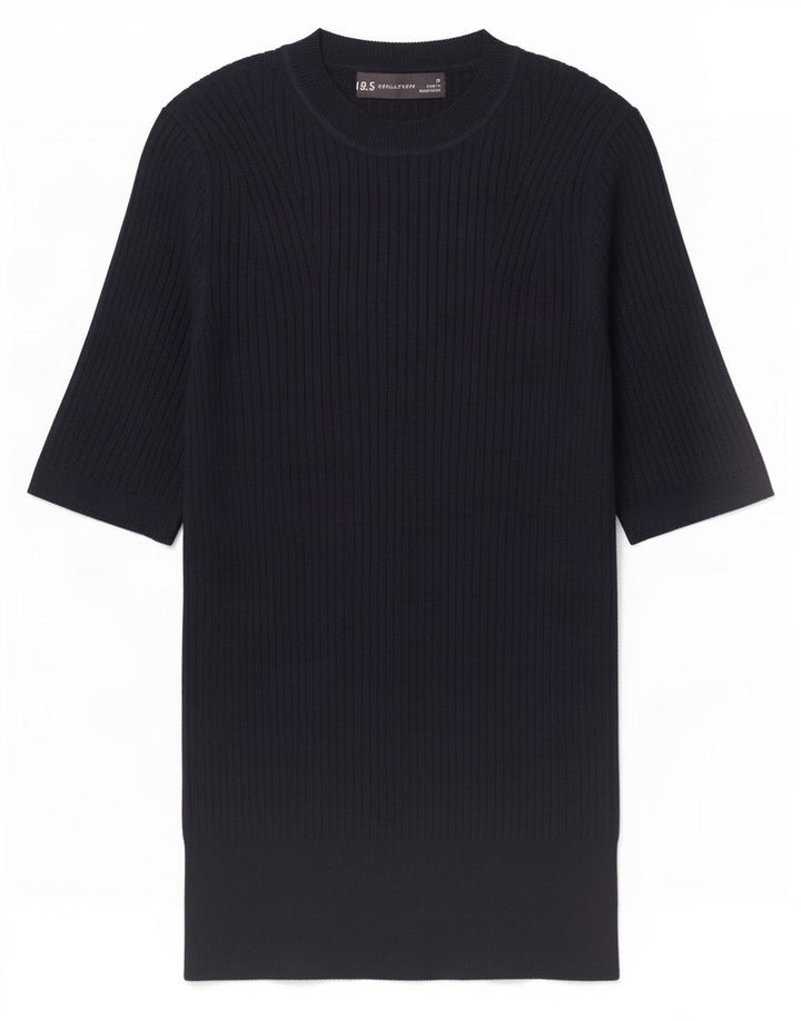 Женская блузка Marks & Spencer Top UK 10, маленькая, темно-синяя, вискоза