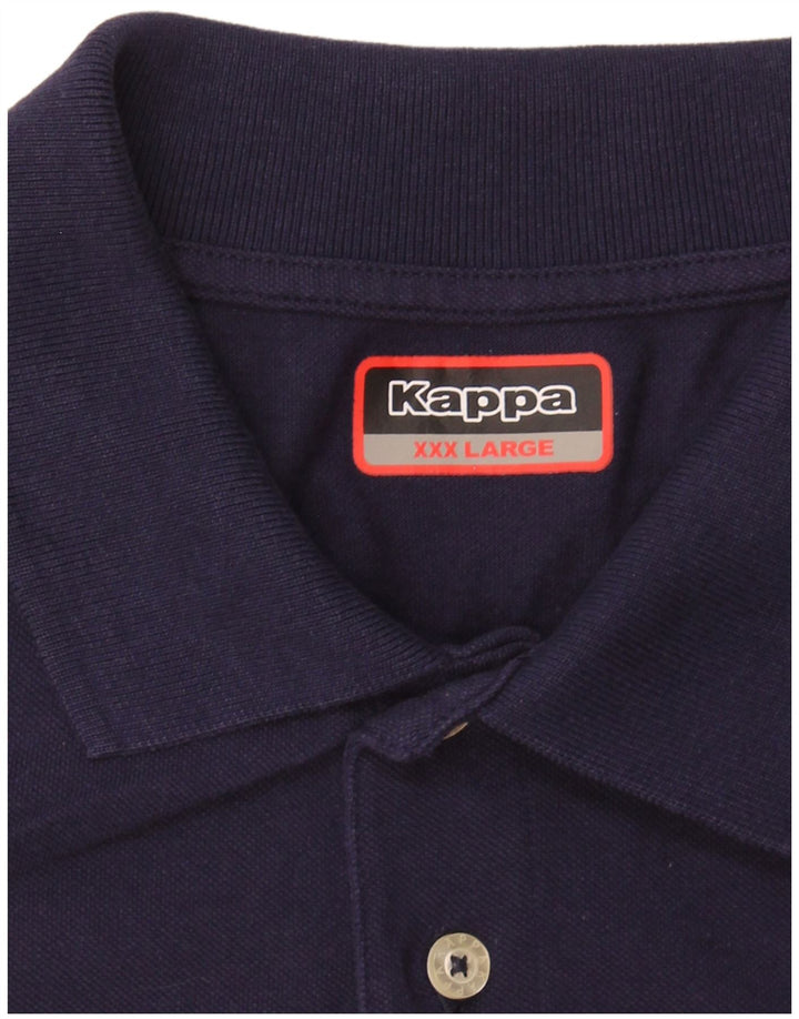 KAPPA Mens Polo Shirt 3XL Navy Blue